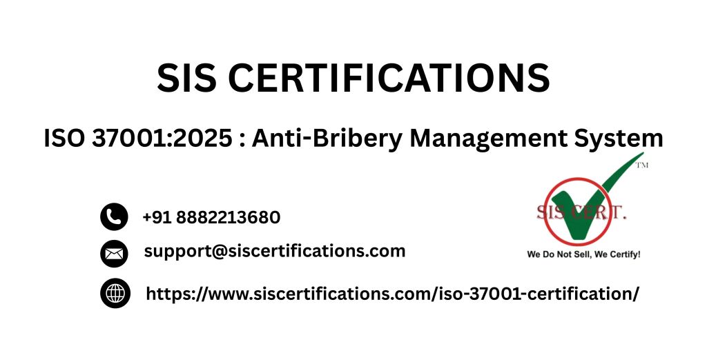 ISO 37001 Certification: Uphold Integrity with SIS&nbsp;Certifications