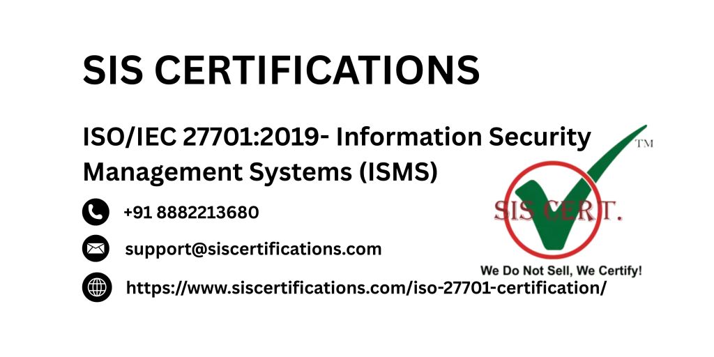 ISO 27701 Certification: Strengthening Data Privacy with SIS&nbsp;Certifications